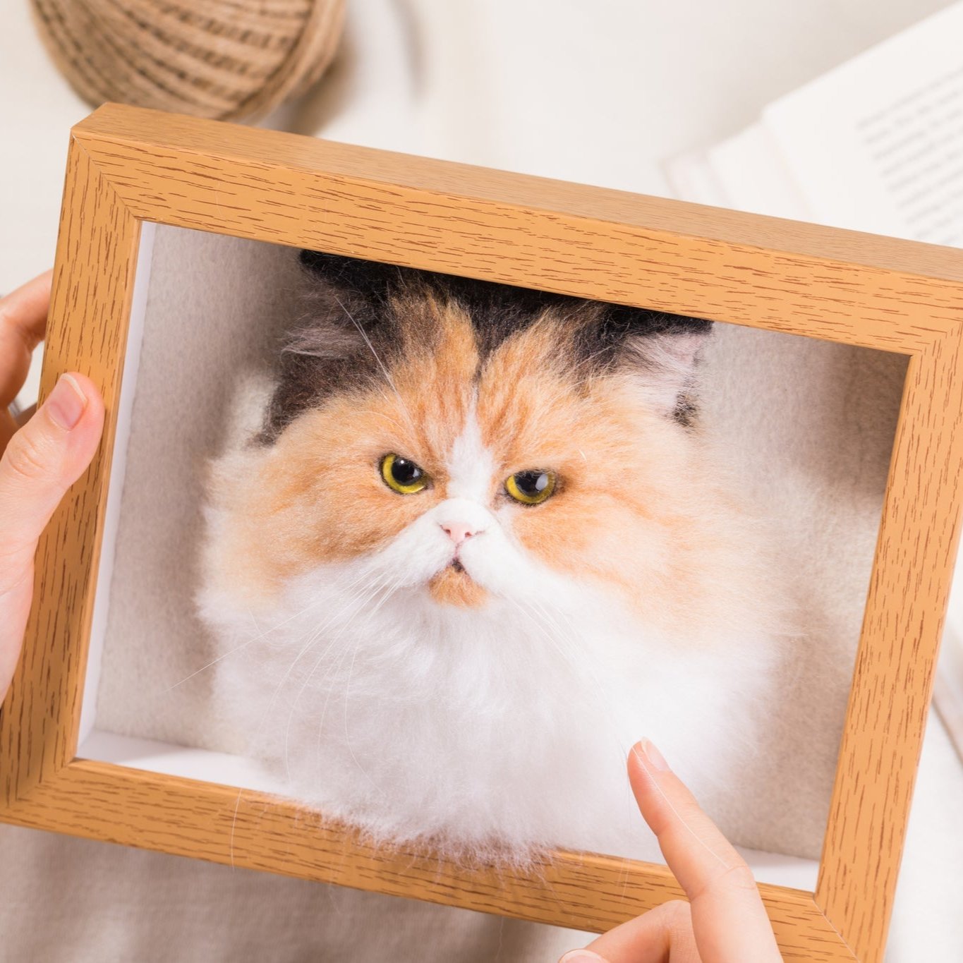 Framed Pet Portrait-Cat [Invitation Only]